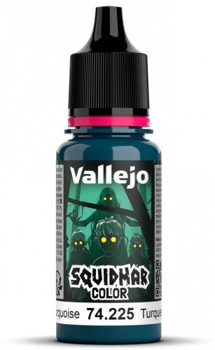 Vallejo: 74.225 - Squidmar Color - Ghastly Turquoise